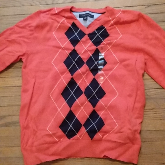 Tommy Hilfiger argyle sweater sz:M - Picture 1 of 7